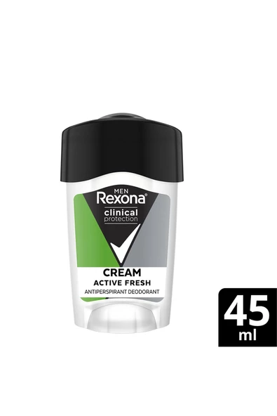 Rexona Men Clinical Protection Erkek Stick Deodorant Active Fresh 45 ml