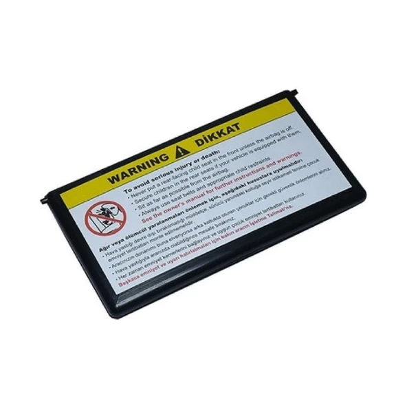 Mercedes W203 Güneşlik Kapağı Siyah A2038170220 M694-1