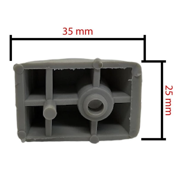 Opel Astra F Güneşlik Ayağı Gri Renk 2 Adetli Set 1991 - 2001 M1797-1 - 3