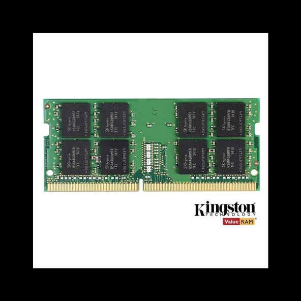 Kıngston Kvr32s22s8/8, 8gb, 3200mhz, Ddr4, Sodimm Notebook Ram, 1,2v, Cl22