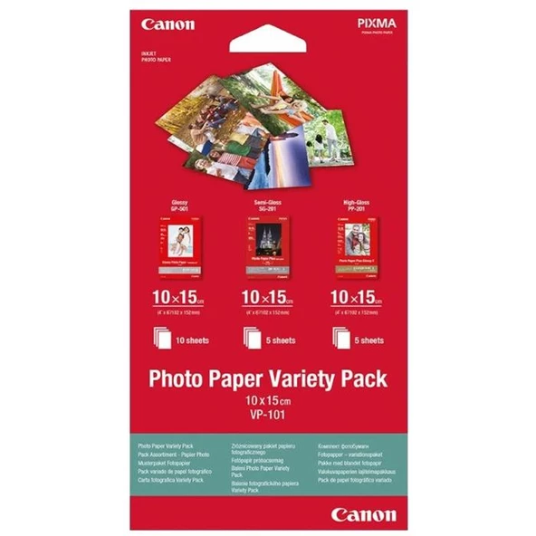 Canon VP-101 A4 & 10x15cm Fotoğraf Kağıdı