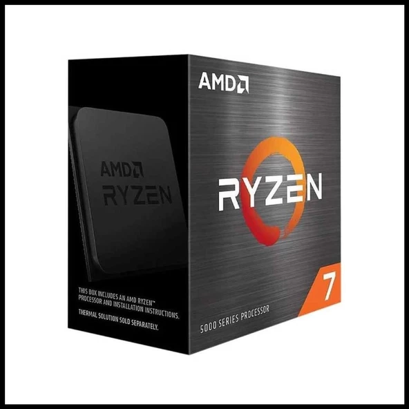 Amd Ryzen 7 5700x3d 8 Core, 3,00-4.10ghz,  100mb Cache, 105w, Am4 Soket, Box (kutulu) (dahili Grafik Yok, Fan Yok)