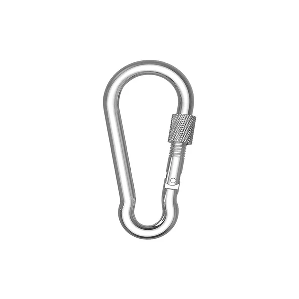 12 mm Karabina 1 Adet Vidalı Yaylı Kanca