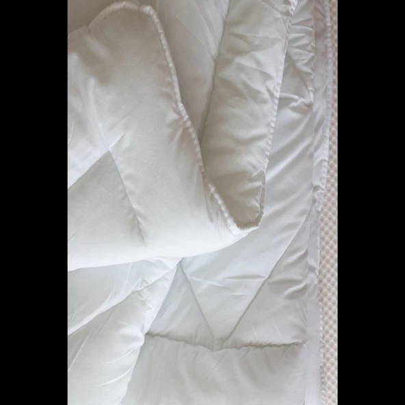 Çift Kişilik Yorgan Beyaz 195x215 - 4