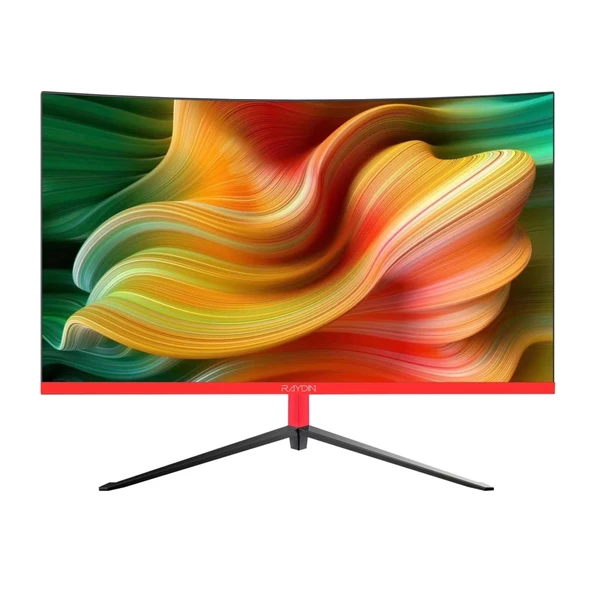 Raydın G27va165c, 27", 1ms, 165hz, Full Hd, Hdmı, Dp, Usb, Hoparlör, Va Led, R1800 Curved, Frameless, Freesync Gami