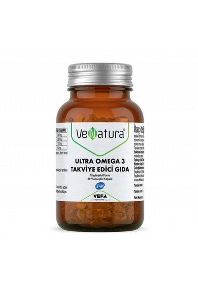 VeNatura Ultra Omega-3 30 Yumuşak Kapsül