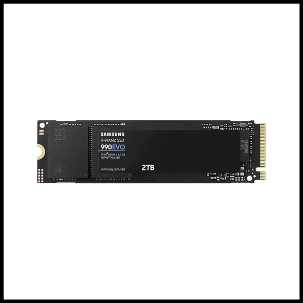 Samsung Mz-v9e2t0bw, 990 Evo, 2tb, 5000/4200, Gen4, Nvme Pcıe M.2 2280, Ssd