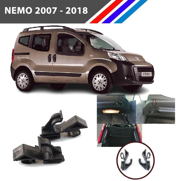 Nemo Bagaj Pandizot Braket Tutucu 2 Adetli Takım 2007 - 2018 M797-2 - 4