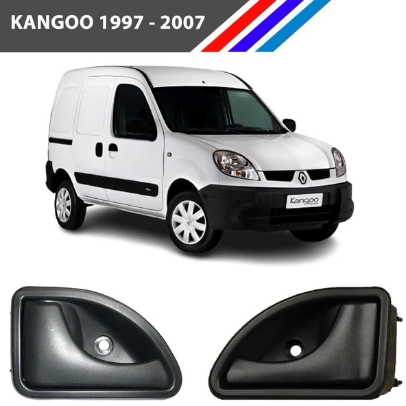 Kangoo MK1 Kasa İç Açma Kolu Sağ sol 2 Adetli Set 1997 - 2007 M2067-2 - 3