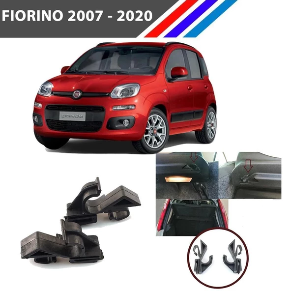 Fiorino Bagaj Pandizot Braket Tutucu 2 Adetli Takım 2007 2018 M797-3 - 4