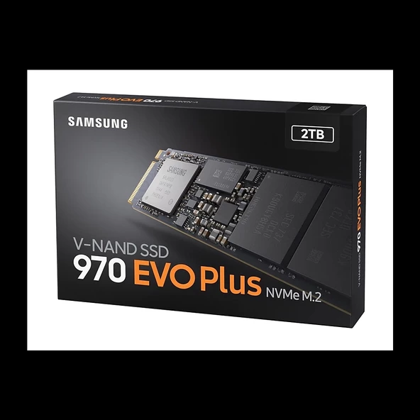 Samsung Mz-v7s2t0bw 970 Evo Plus 2tb 3500/3300 Gen3, Nvme Pcıe M.2 2280, Ssd