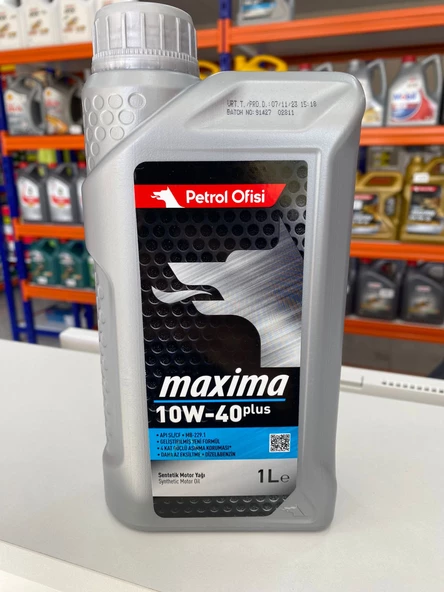 PETROL OFİSİ MAXİMA 10W-40 Motor Yağı 1Litre