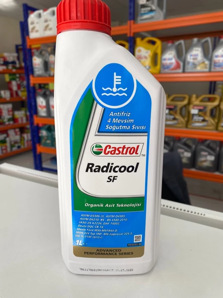 CASTROL RADİCOOL SF Organik-Kırmızı Antifriz 1Litre