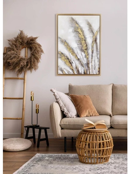 The Mia TBL0031 Pluma Kanvas Tablo 50x70 Cm - 3