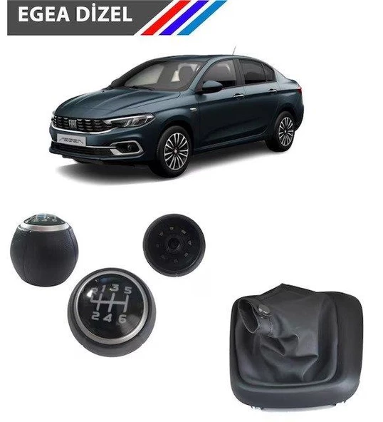 Fiat Egea Dizel Motor 6 Ileri Vites Topuzu Ve Vites Körüğü Set M2438-1168