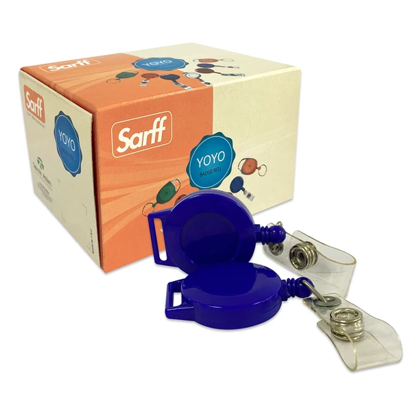 SARFF YUVARLAK KANCASIZ MAVİ YOYO - 25ADET