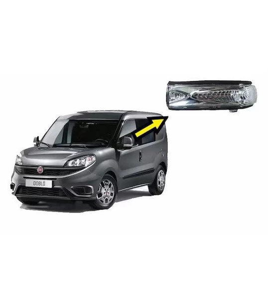 Fiat Doblo 3 Dikiz Ayna Sinyali Sol Taraf 2010-2020 M818