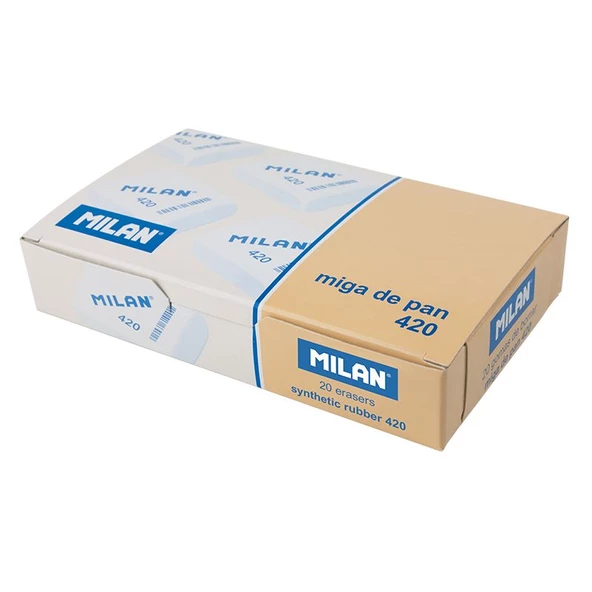 MILAN CMM420 SENTETİK SİLGİ - 20ADET