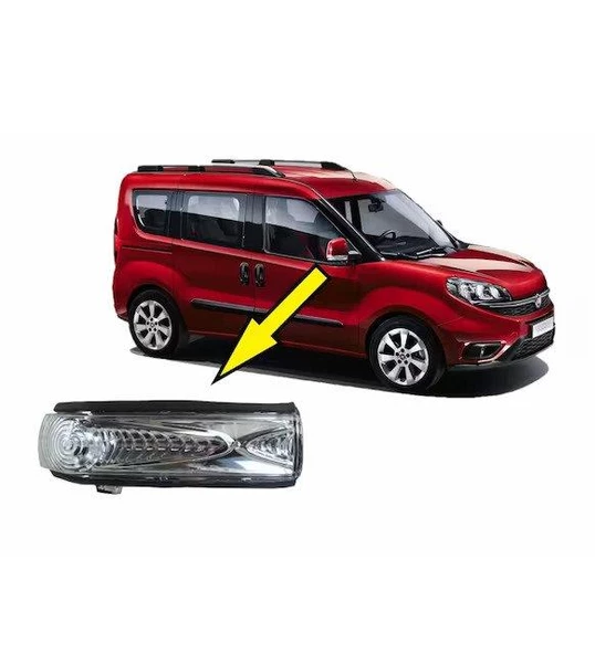 Fiat Doblo 3 Dikiz Ayna Sinyali Sağ Taraf 2010-2020 M818