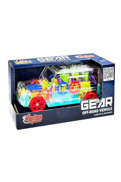 Şeffaf Tasarımla Mekanik Bir Harika: Işıklı Müzikli Jeep - 4