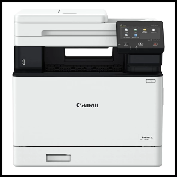 Canon İ-sensys Mf752cdw Renkli Lazer Yazıcı,  Tarayıcı, Fotokopi, Wifi, Lan, Duplex, Orijinal Tonerli