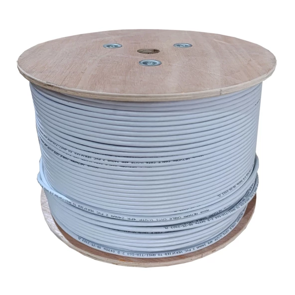 Hılook Nc-1ln6uzc0, Cat6 500m, 24awg 0.5mm, Utp, %100 Bakır,  Gri Renk