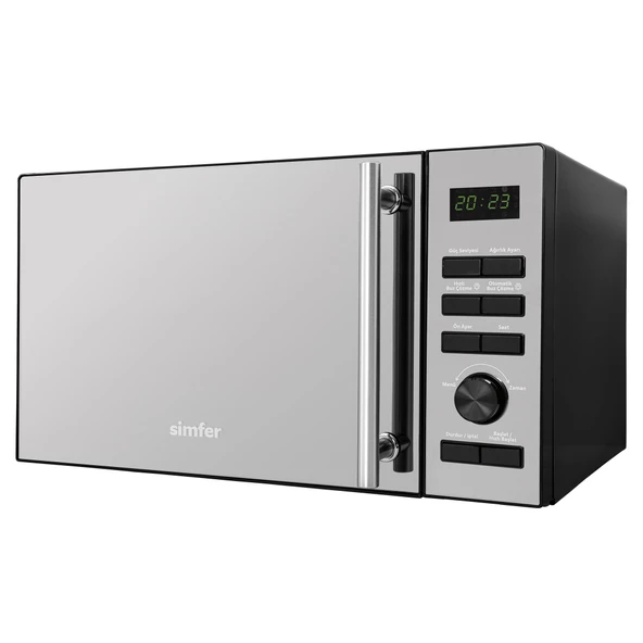 Simfer SK4607 900W Flotal Cam Dijital Mikrodalga Fırın Siyah - 2
