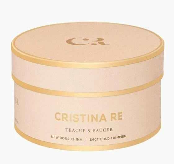 Cristina Re Teacup Polka Gold Blush - Resim 2