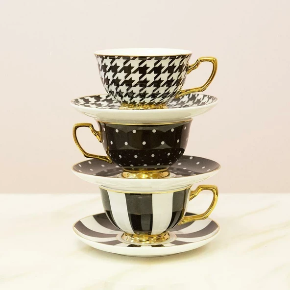 Cristina Re Teacup Ebony Stripes - Resim 3