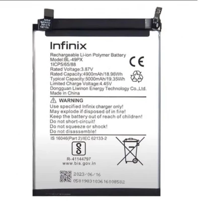 İnfinix GT 10 Pro 5g Pil Batarya 5000 mAh