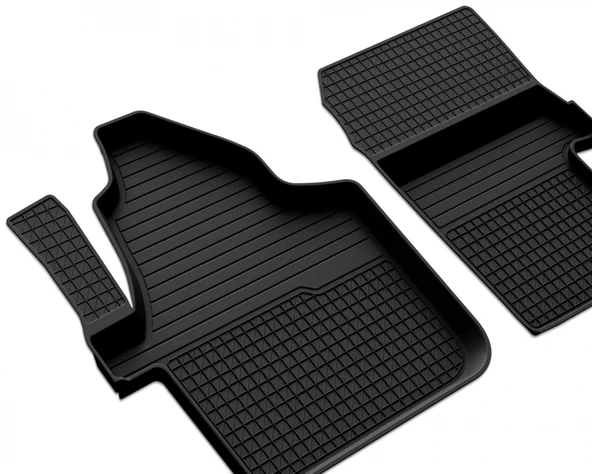 Volkswagen Crafter Ön Çiftli Koltuk 4D Havuzlu Paspas (Ön 2 Parça) 2006 Model Ve Sonrası - Resim 2