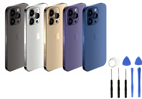 Apple İphone 14 Pro Max Arka Kapak +B7000 Yapıştırıcı+Tamir Seti ürün görseli 1