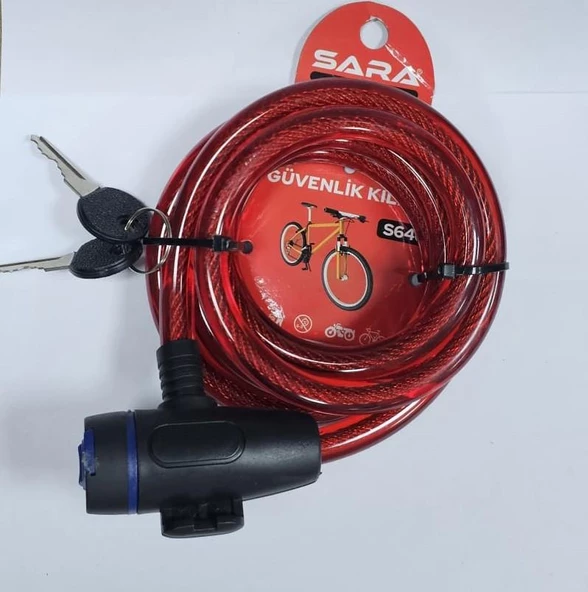 SARA BİSİKLET GÜVENLİK KİLİDİ S640 - 2