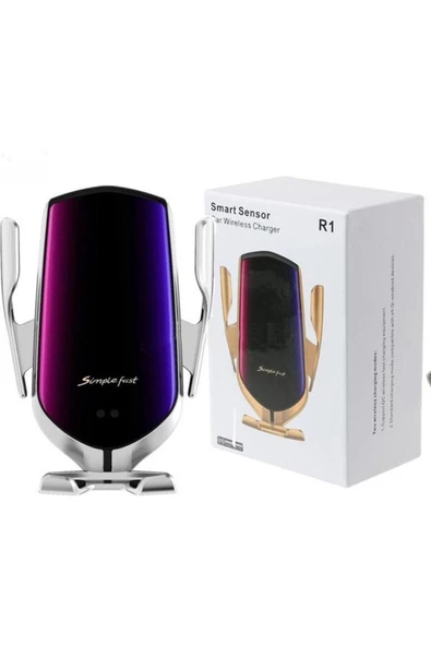 Smart Sensor R1 Araç Içi Telefon Tutucu Wireless Şarj Sensörlü - 2