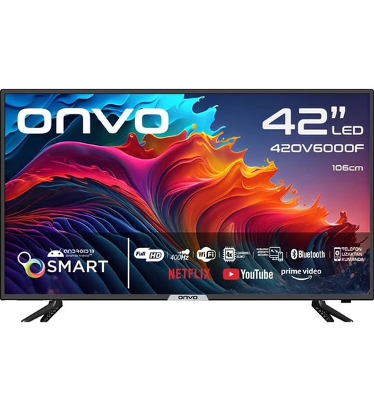 Onvo 42OV6000F Full HD 42" 106 Ekran Uydu Alıcılı Android Smart LED TV