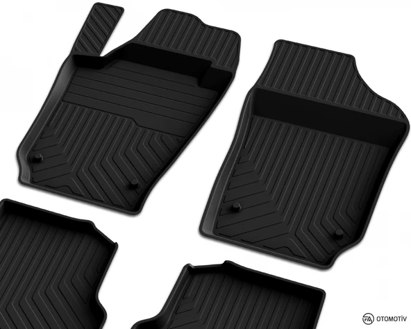 Skoda Fabia 4D Havuzlu Paspas 2018 - 2021 Model - Resim 3