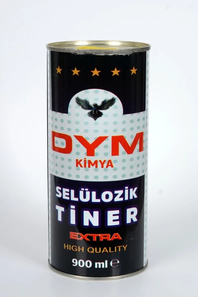 DYM Kimya Selülozik Tiner 900 ml