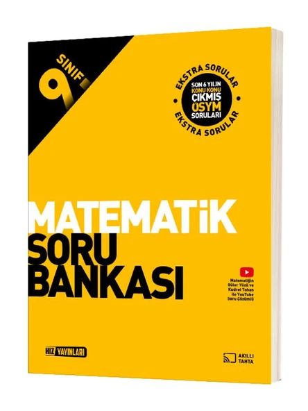 Hız Yayınları 9.Sınıf Matematik Soru Bankası