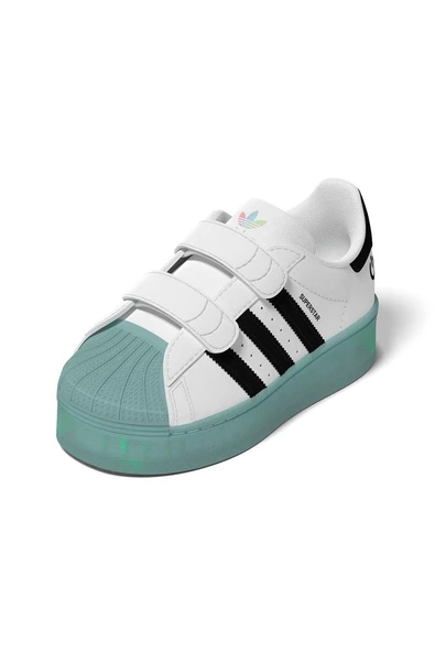 adidas SUPERSTAR LED LIGHTS CF I Bebek   Sneaker IG7005 - Resim 12