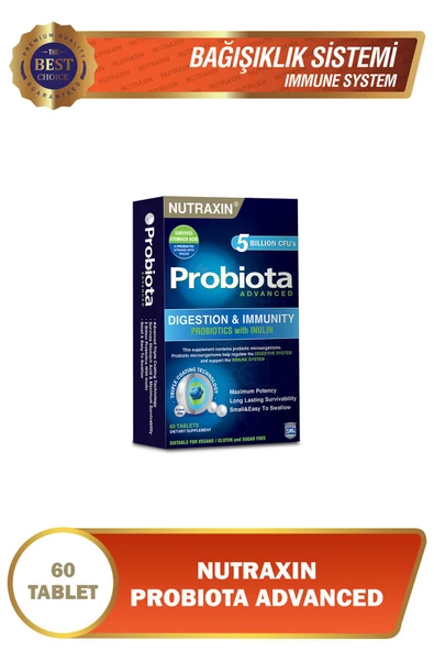 NUTRAXIN PROBIOTA ADVANCED 60 TABLET