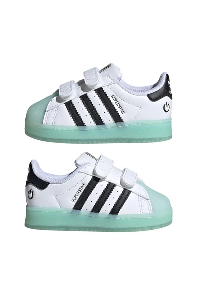 adidas SUPERSTAR LED LIGHTS CF I Bebek   Sneaker IG7005 - Resim 11