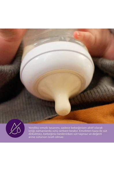 Philips Avent Doğal Tepkili Natural Response 2'li Biberon Emziği No:2 0 Ay - 6