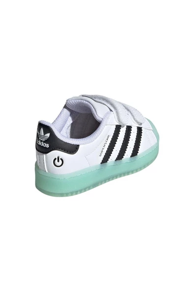 adidas SUPERSTAR LED LIGHTS CF I Bebek   Sneaker IG7005 - Resim 7