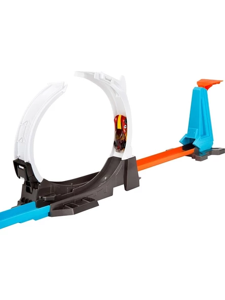 HOT WHEELSTRACK BUILDER ROCKET LAUNCH CHALLENGE ROKET FIRLATMA GÖREVİ - 4