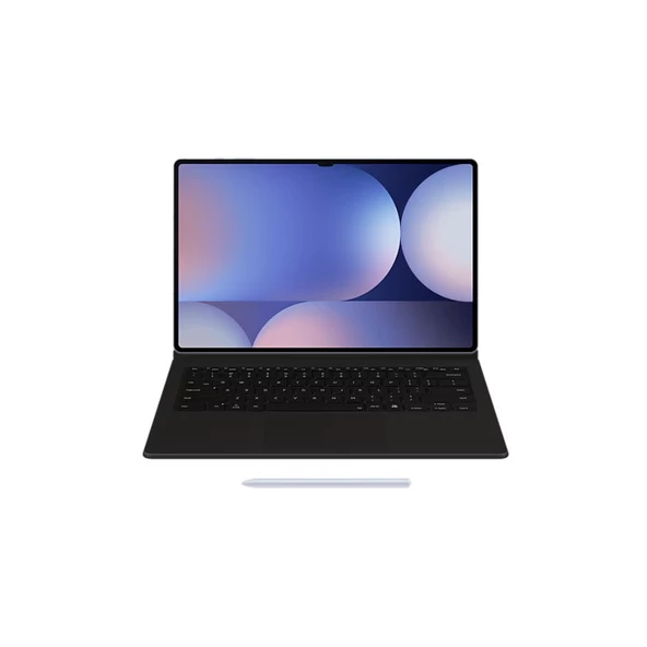 Samsung Galaxy Tab S10 / S9 Ultra Klavyeli Mousepadli Kılıf Siyah Samsung Türkiye Garantili - 8