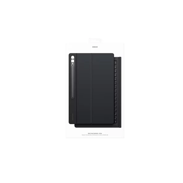 Samsung Galaxy Tab S10 / S9 Ultra Klavyeli Mousepadli Kılıf Siyah Samsung Türkiye Garantili - 10