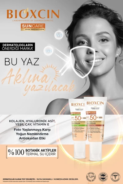 Bioxcin Suncare Güneş Kremi Tint SPF 50+ 50 ml - 2