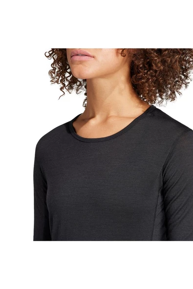 adidas XPR MER150 LS W Kadın   Sweatshirt HZ8557 - 9