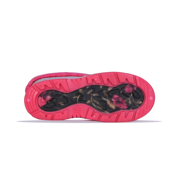 Arısan 227 Siyah Çiçekli Termal Kürklü Kışlık Kız Çocuk Çizme Bot - 5