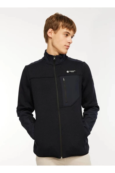 Erkek Fermuarlı Lacivert Outdoor Sweatshirt BRYAN 7CK25 3PR - 2